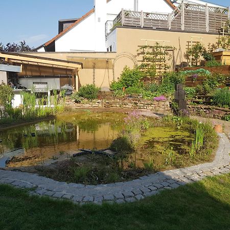 Wohnung Mit Sauna, Garten & Schwimmteich Bietigheim-Bissingen Exterior foto